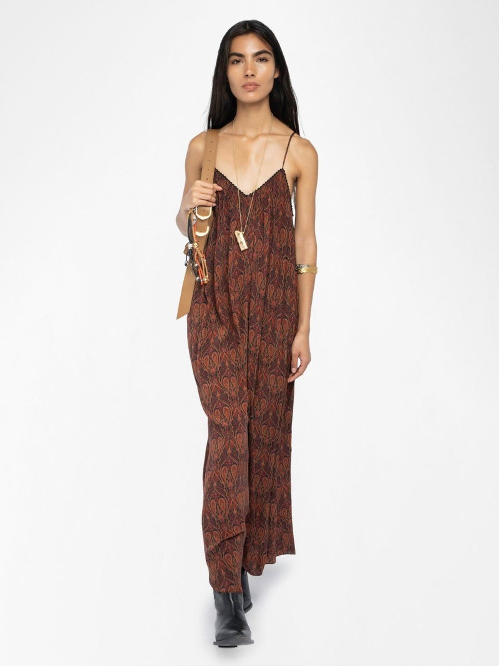 Zadig & Voltaire Rystym Paisley Dress, BNWT, size S